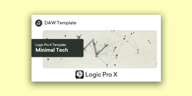 Minimal Tech Logic Pro X Template | Plugin Boutique