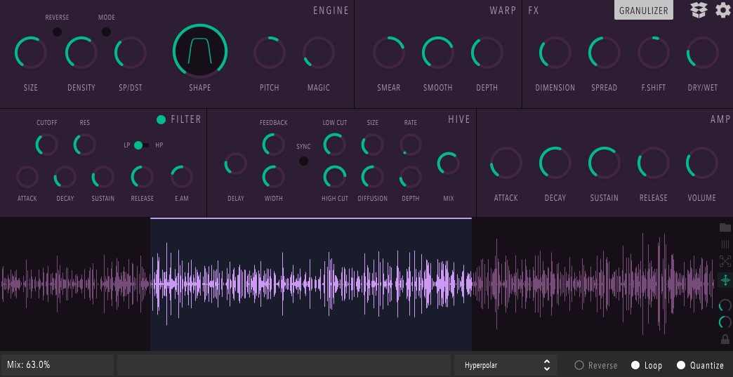 Granulizer 2 - UI 02