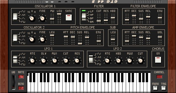 [最終値下げ]JMT-SYNTH EWG JMT SYNTH WTVC-1 デスクトップトップシンセサイザー WTVC-1