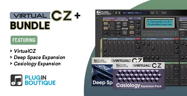 Get 71% off VirtualCZ+ Bundle by Plugin Boutique. The discounted price is $25.