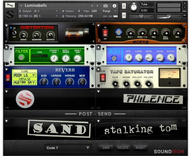 Luminabells - FX Rack