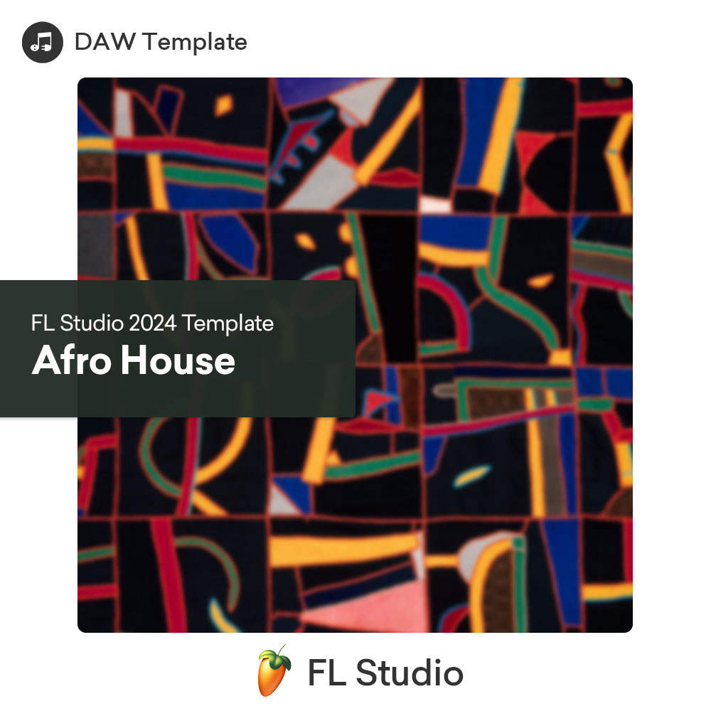 Afro House FL Studio Template - Square