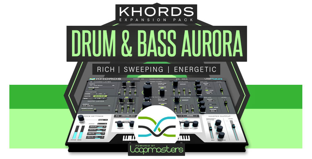 KHORDS Expansion Pack: Drum & Bass Aurora