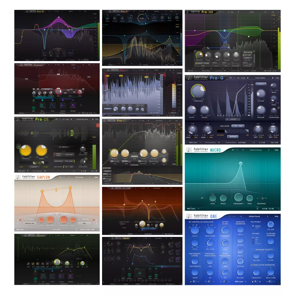 FabFilter Total Bundle Main Image