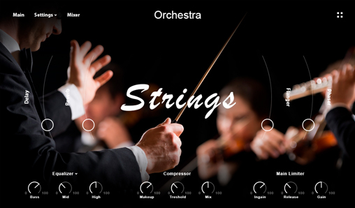 Muze Neo - Strings GUI