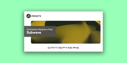 Omnisphere Expansion Pack: Subwave | Presets Sale