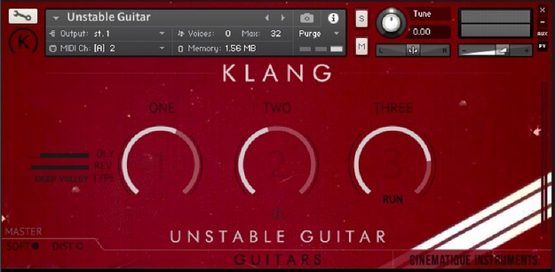 GUITARS: Unstable Guitar interface