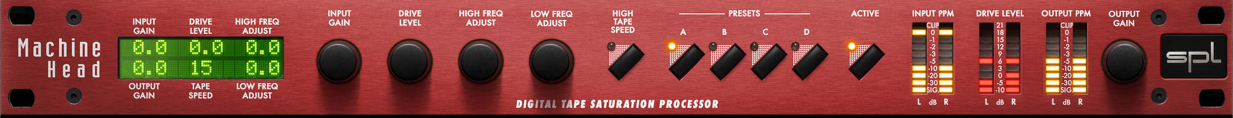 SPL Machine Head - GUI