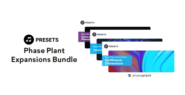 Plugin Boutique Presets Phase Plant Expansions Bundle screenshot