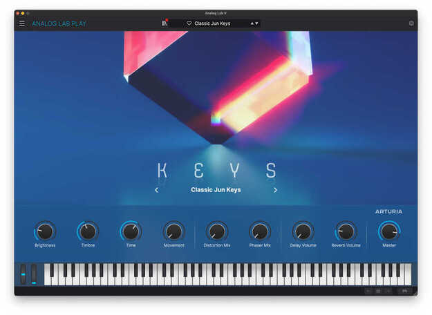 Analog Lab Play interface