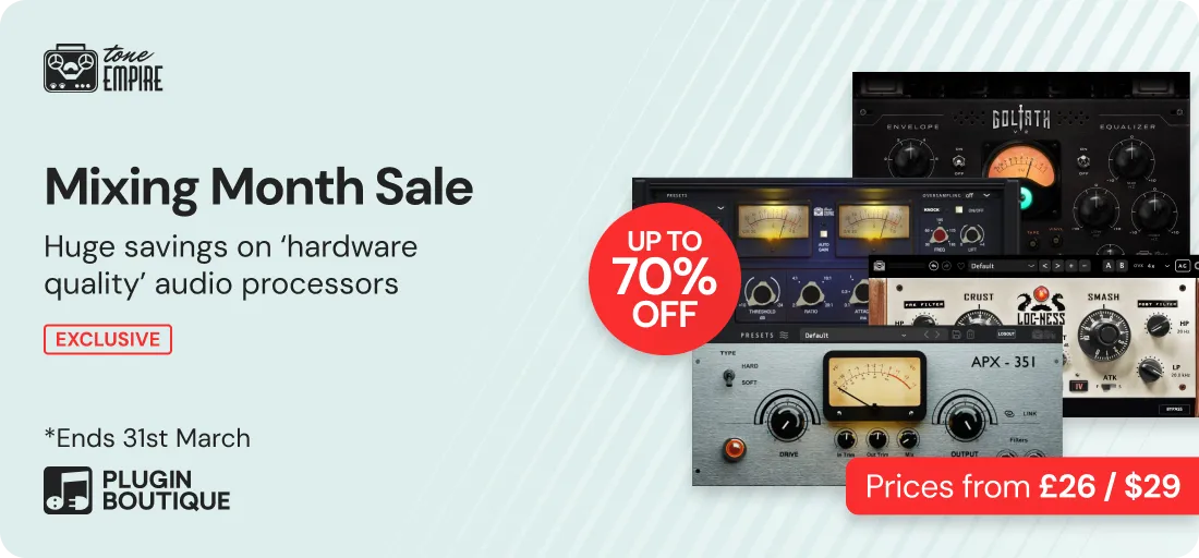 Tone Empire Mixing Month Sale (Exclusive)