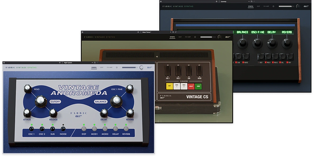 Fabric Vintage Synths Vol. 2 のセールバナー