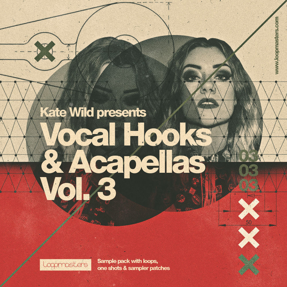 Kate Wild - Vocal Hooks & Acapellas Vol. 3 Square Image