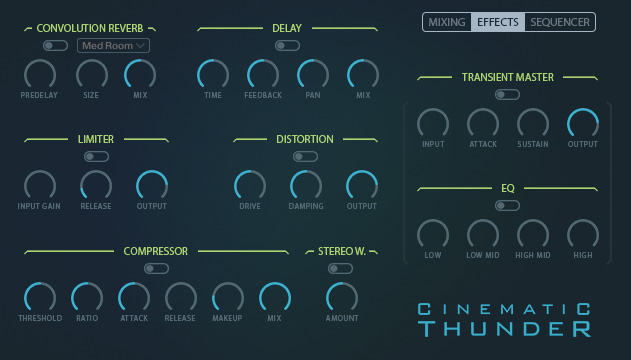 Vir2 Instruments Cinematic Thunder: Epic Orchestral Toms - Effects Image