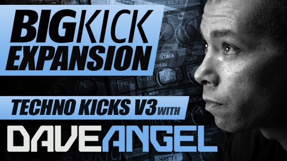 Plugin Boutique BigKick Expansion V9 - Techno Kicks V3 with Dave Angel - Main Image