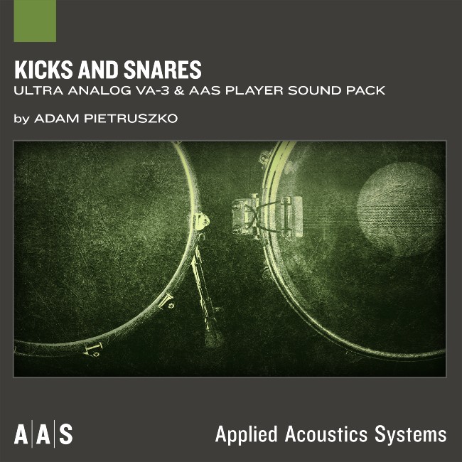 Kicks and Snare Ultra-Analog VA-3 Sound Bank