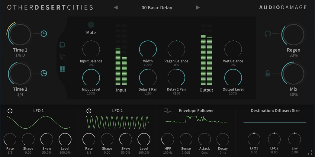 Audio Damage - Other Desert Cities - UI 3