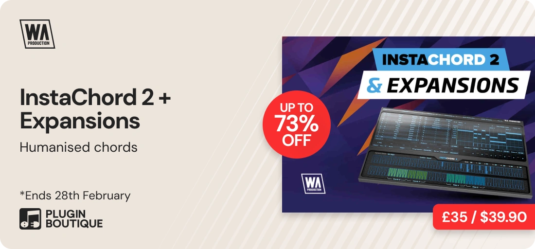 W.A. Production InstaChord 2 + Expansions Sale