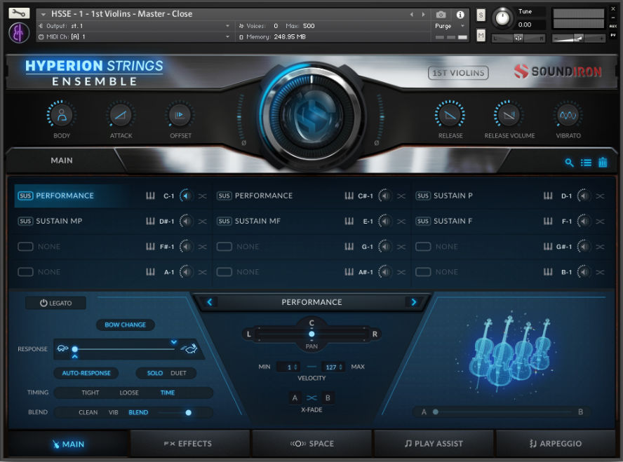 Hyperion Strings Ensemble - Performance