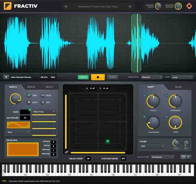 Fractiv screenshot