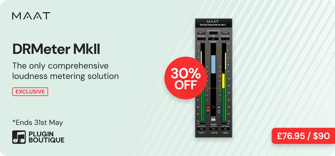 MAAT DRMeter MkII Mastering Month Sale (Exclusive)
