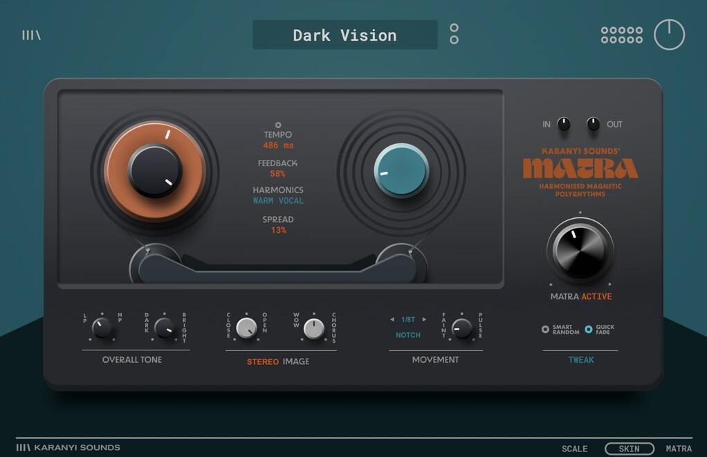 Karanyi Sounds Matra - GUI Dark