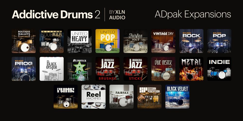 Addictive Drums - ADpaks