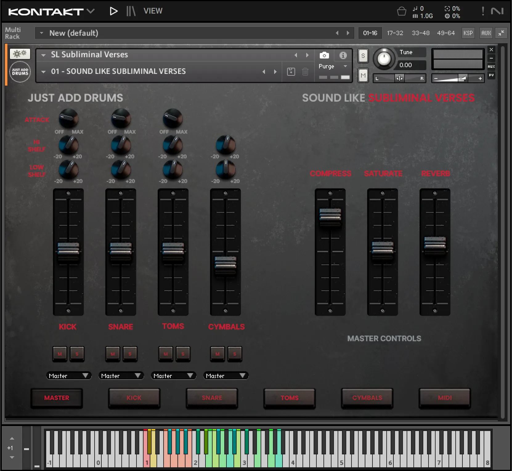 Sound Like Subliminal Verses - UI