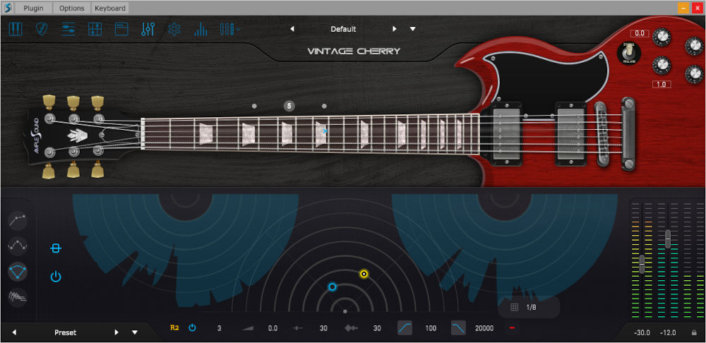 Ample Guitar Vintage Cherry - UI 9
