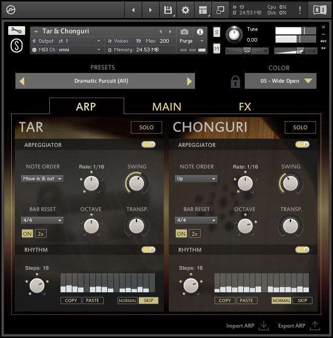 Sonuscore Origins Vol.7: Tar & Chonguri - Arp