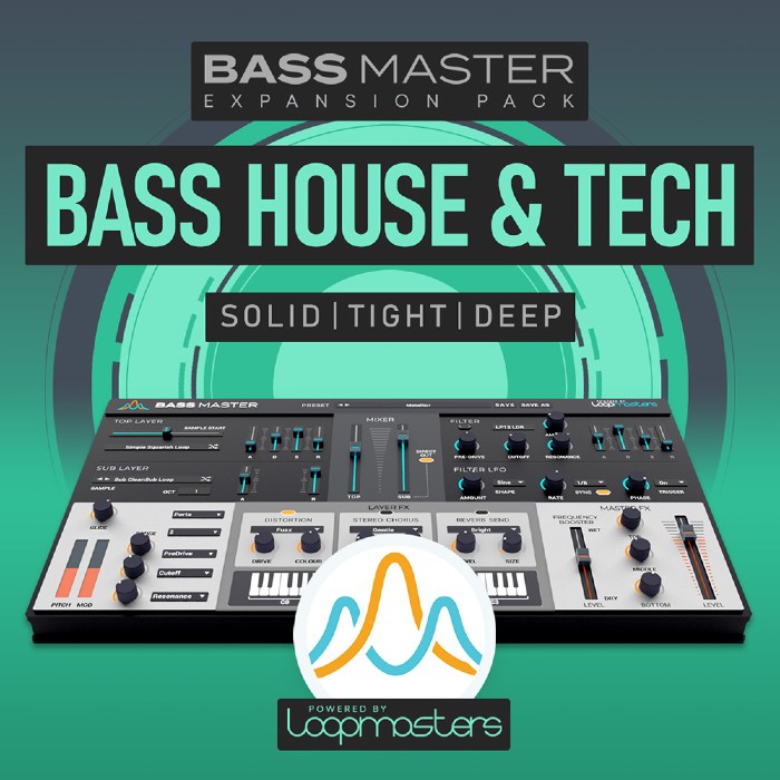 Loopmasters Bass Master Expansion Pack: Bass House & Tech - Square