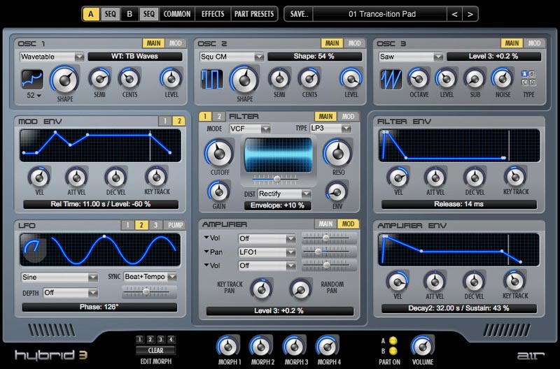 Hybrid 3 - User Interface
