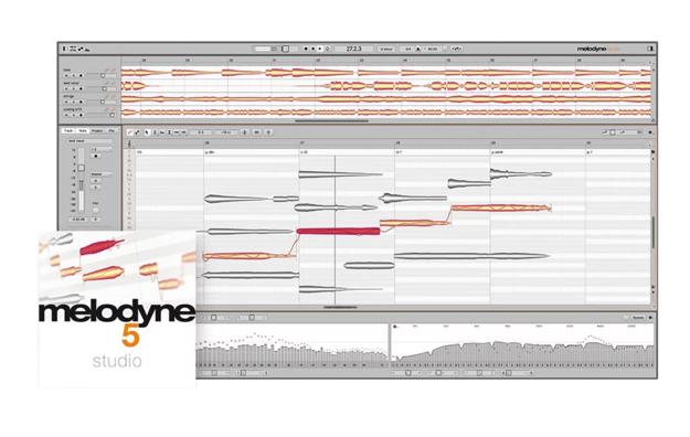 Melodyne 5 Studio Update from Melodyne Studio 4 interface