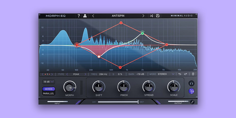 Minimal Audio Morph EQ