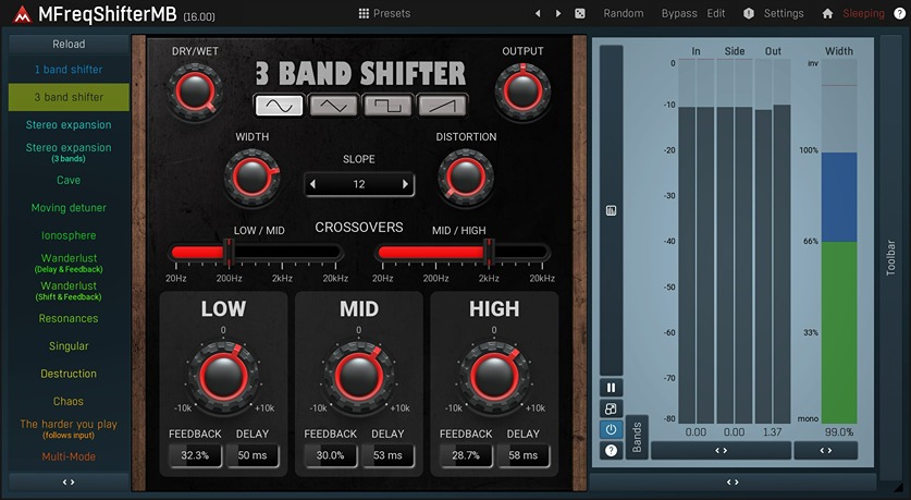 MMultiband FreqShifter