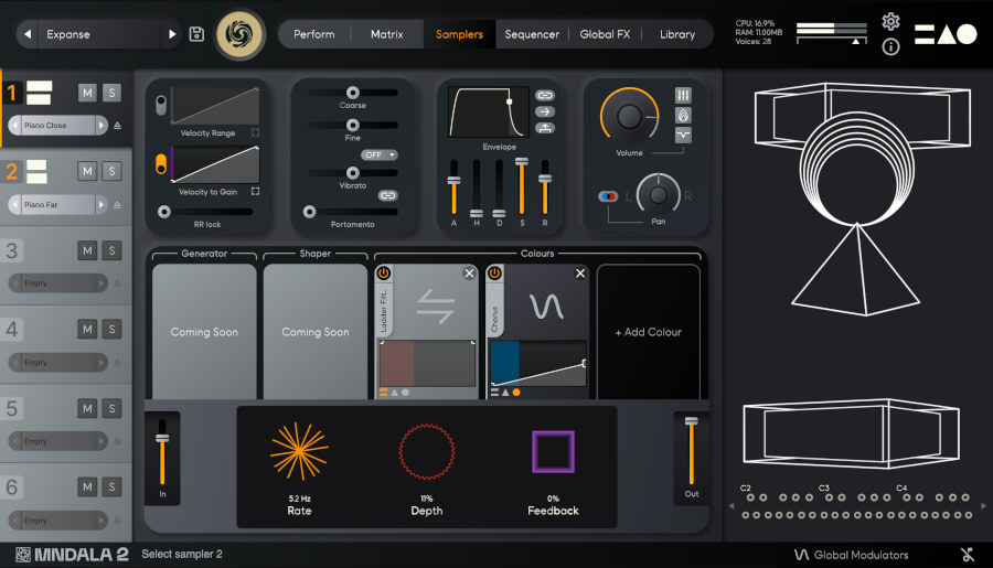 MNTRA Instruments Klavir - Samplers 1