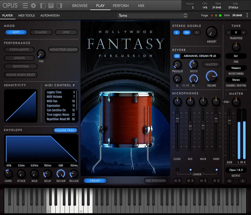 Hollywood Fantasy Percussion - UI 3