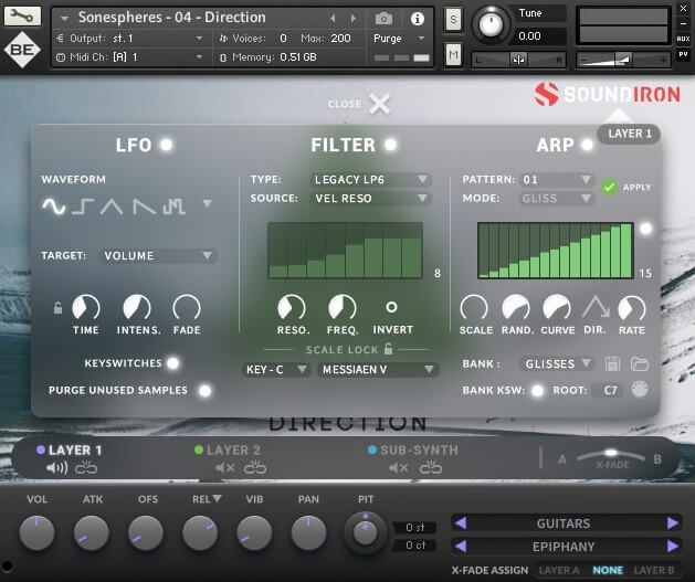 Soundiron Sonespheres 4 - Direction - UI 4