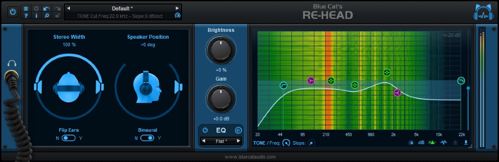 Blue Cat's Re-Head - User Interface 02