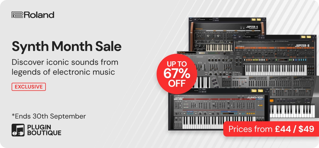 Roland Synth Month Sale (Exclusive)