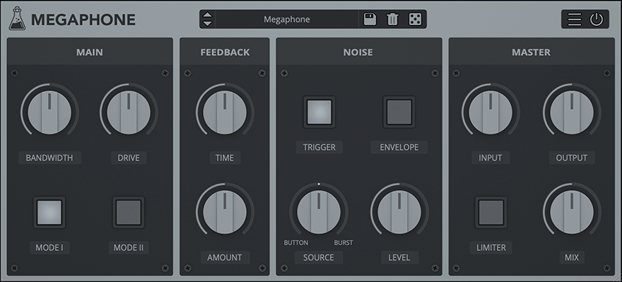 Megaphone User Interface
