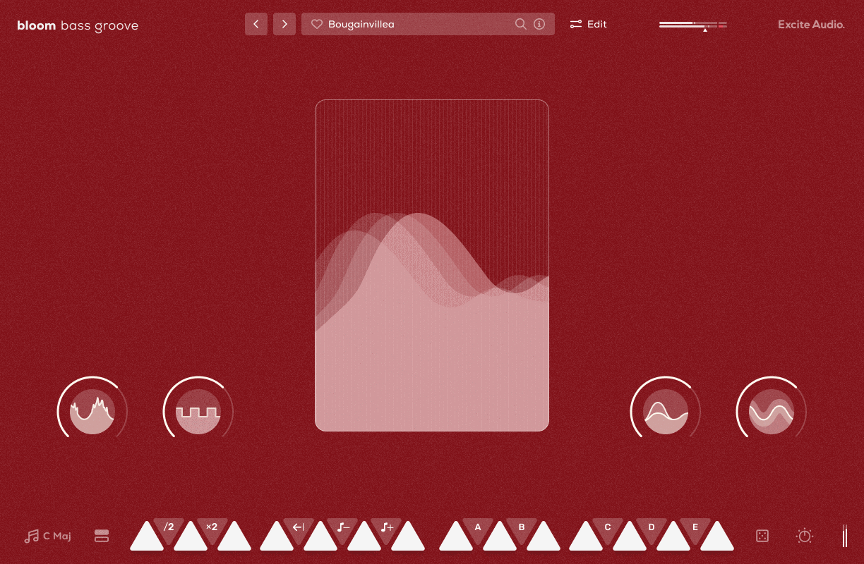 Bloom Bass Groove - Play Page