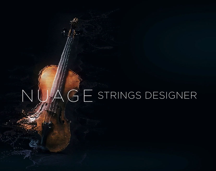 Nuage Strings Designer Poster