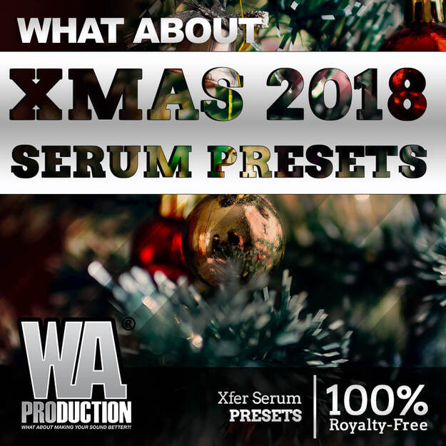 Xmas 2018 Serum Presets interface