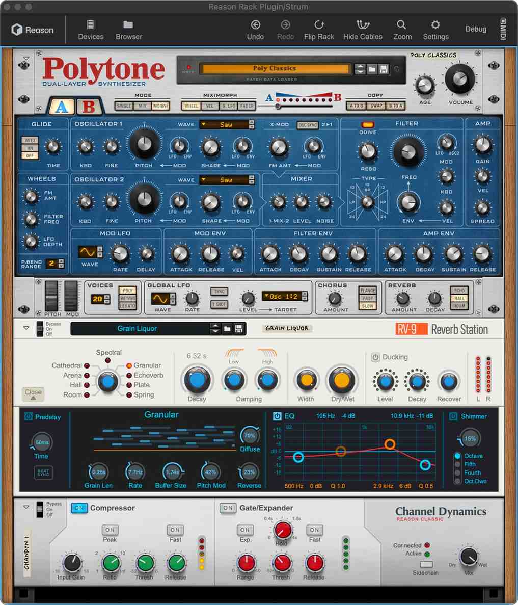 Reason+ - Reason Rack Plugin