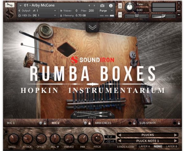 Hopkin Instrumentarium: Rumba Boxes - Main Image