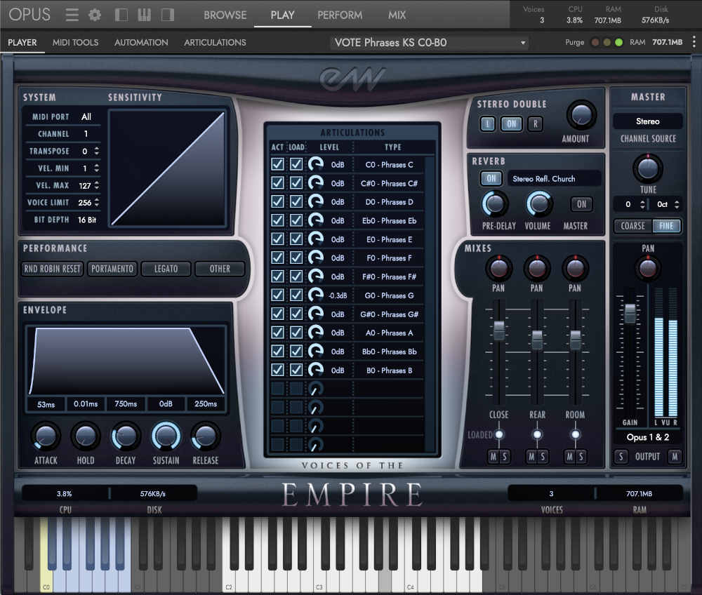 Voices Of The Empire - GUI