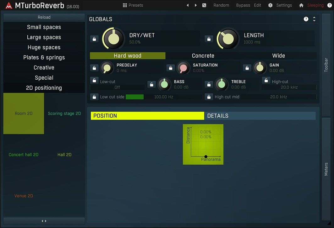 MTurboReverbLE UI Image