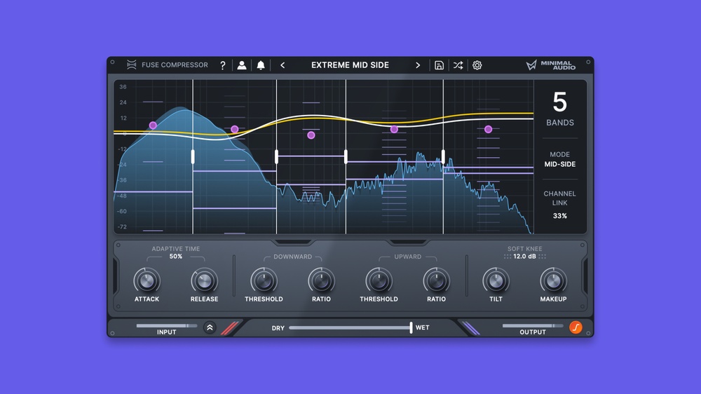 Minimal Audio Fuse Compressor