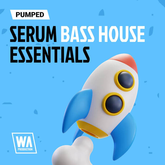 Pumped: Serum Bass House Essentials interface